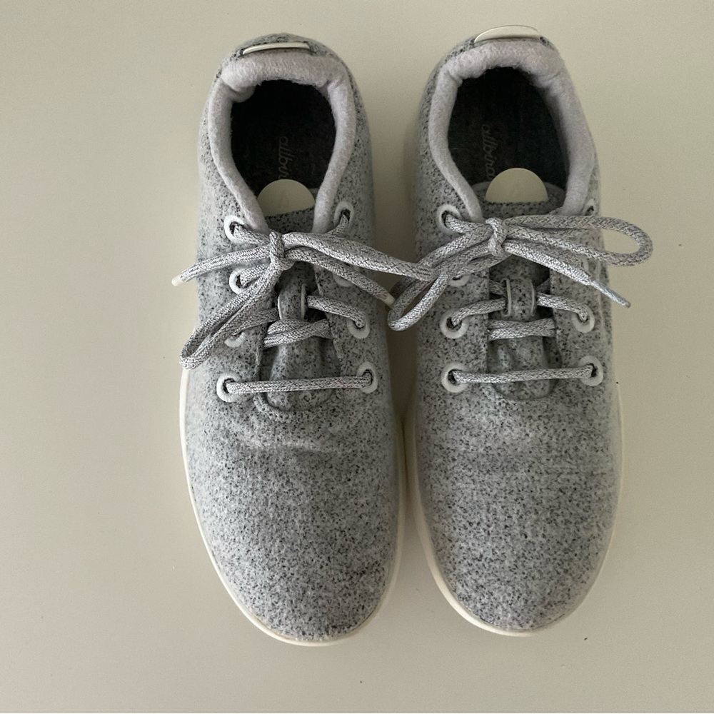 Allbirds Men’s Wool Classic Grey Washable Sneaker 12 Bonus Extra Wool Insoles